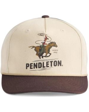 Pendleton Cowbot Logo-Print Cap - Natural