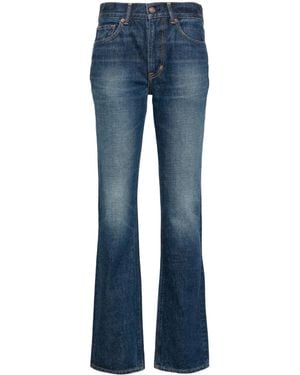 Tom Ford Straight Leg Denim Jeans - Blue