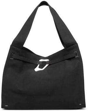 HELIOT EMIL Shagya Buckle Shoulder Bag - Black