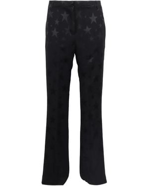 Shirtaporter Star-Print Trousers - Black