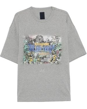 Juun.J Graphic T-Shirt - Grey