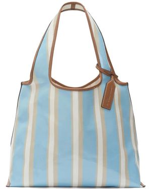 3.1 Phillip Lim Striped Tote Bag - Blue