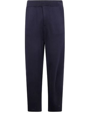 Emporio Armani Oversized Trousers - Blue
