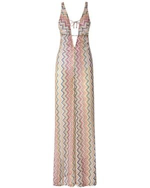 Missoni Mono De Punto En Zigzag - Blanco