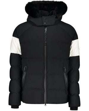 Moose Knuckles Strivers Row Hooded Down Jacket - Black