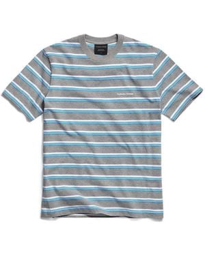 Canada Goose Horizontal-Stripe T-Shirt - Blue