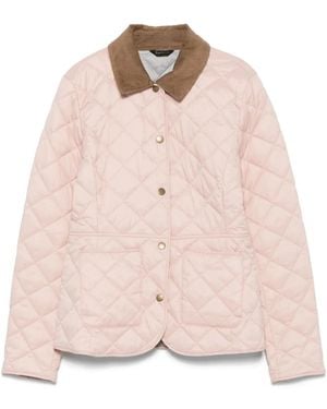 Barbour Deveron Quilted Jacket - Pink