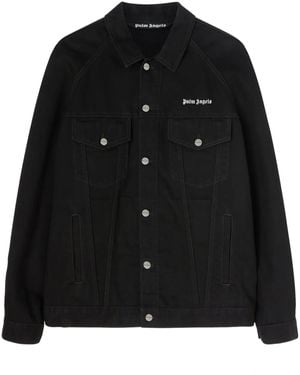 Palm Angels Jackets - Black