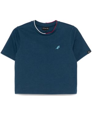 SPORT b. by agnès b. Flat ニットtシャツ - ブルー
