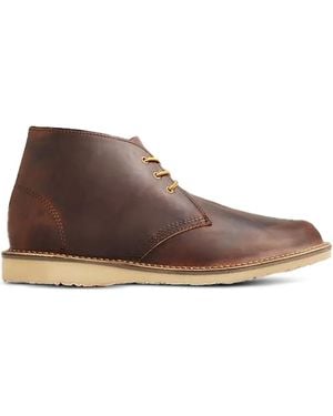 Red Wing Weekender Chukka Leather Boots - Brown