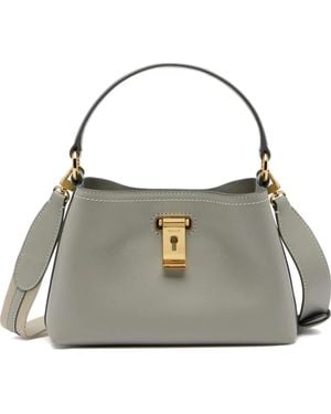 Bally Lock Me Tote Bag - Grey