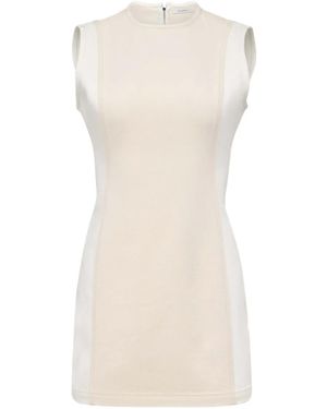 JW Anderson Denim Twill Mini Dress - Natural