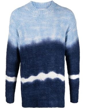 Isabel Marant Henley タイダイ セーター - ブルー