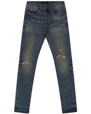 Purple Brand P001 Distressed Jeans - Blue
