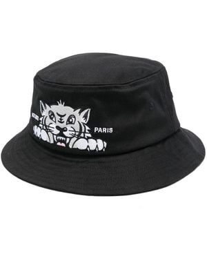 KENZO Varsity Bucket Hat - Black