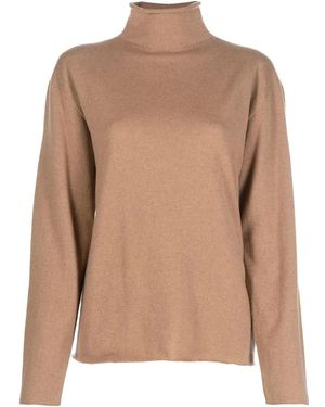 Jil Sander モックネック セーター - ブラウン