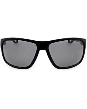 Carrera Lunettes De Soleil Rectangulaires À Logo Imprimé - Noir