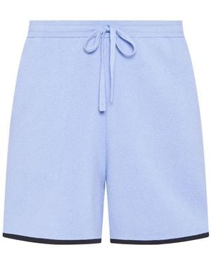 Rosetta Getty X Getty Gebreide Trainingsbroek - Blauw