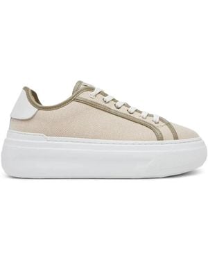 Furla 50Mm Nuage Lace-Up Platform Trainers - White