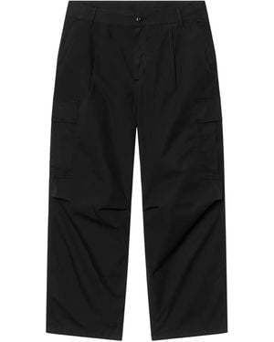 Carhartt Logo-Patch Trousers - Black