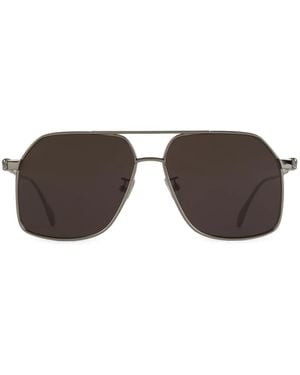 McQueen パイロット サングラス - グレー