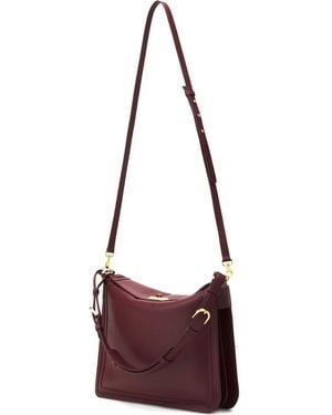 Lanvin Borsa A Spalla Sac Compagnon - Viola