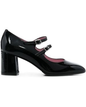 CAREL PARIS Alice 60Mm Leather Mary Jane Shoes - Black
