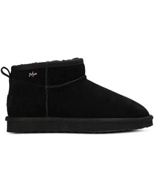 Mexx Kimo Olympia Pull-Tab Ankle Boots - Black