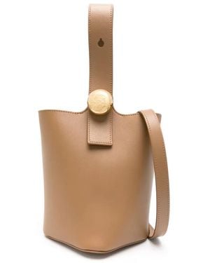 Loewe レザー バケットバッグ - ホワイト