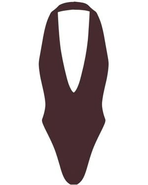 Myra Swim Ralph Halterneck Swimsuit - Purple