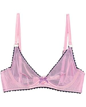 Fleur du Mal Sabrina Bra - Pink