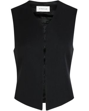 ARMARIUM Guia V-Neck Waistcoat - Black