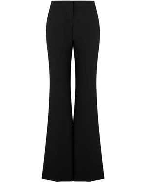 Moschino Low-Waisted Flared Trousers - Black