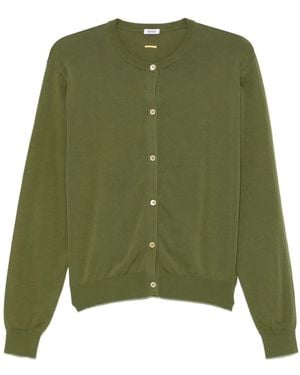Aspesi Cárdigan de algodón - Verde