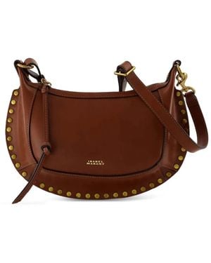 Isabel Marant Oskan Moon Bag Shoulder Bag - Brown