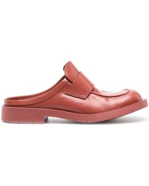 CAMPERLAB Mil 1978 Backless Loafers - Red