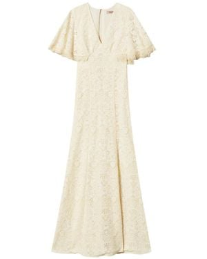 Twinset Maxi Lace Dress - White
