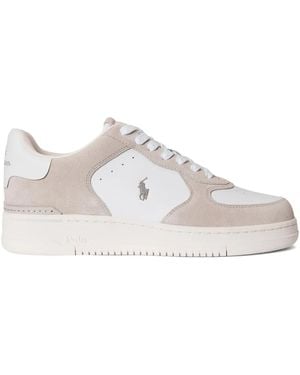 Polo Ralph Lauren Masters Court Trainers - White