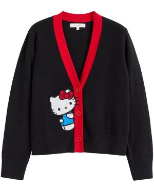 Chinti & Parker Hello Kitty Cardigan - Black