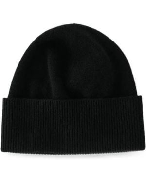 Studio Nicholson Berretto Balli Con Bordo A Coste - Nero