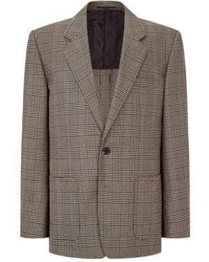 MAN ON THE BOON. Blazer Con Bottone Singolo - Marrone