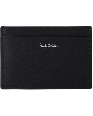 Paul Smith Leather Card Holder - Black
