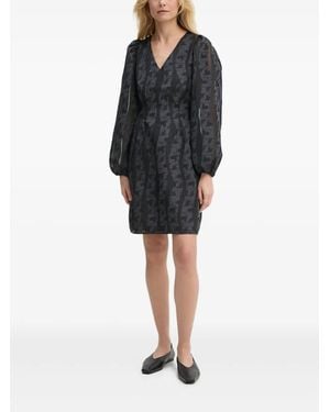 Samsøe & Samsøe V-Neck Mini Dress - Black