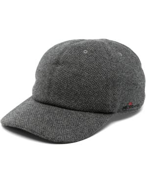 Kiton Gorra De Béisbol De Punto - Gris