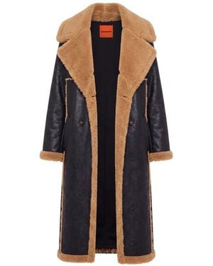 Simon Miller Jetz Faux-Shearling Coat - Black