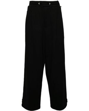 ZZERO BY SONGZIO Panther Hand Rope Track Trousers - Black