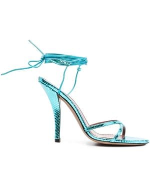 Paris Texas 110Mm Linda Sandals - Blue