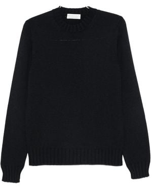 FILIPPO DE LAURENTIIS Crew-Neck Jumper - Black