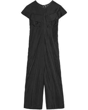 Y-3 Mono largo con detalle de bolsillo - Negro