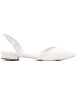 Ginissima Ballerinas Aus Leder - Weiß